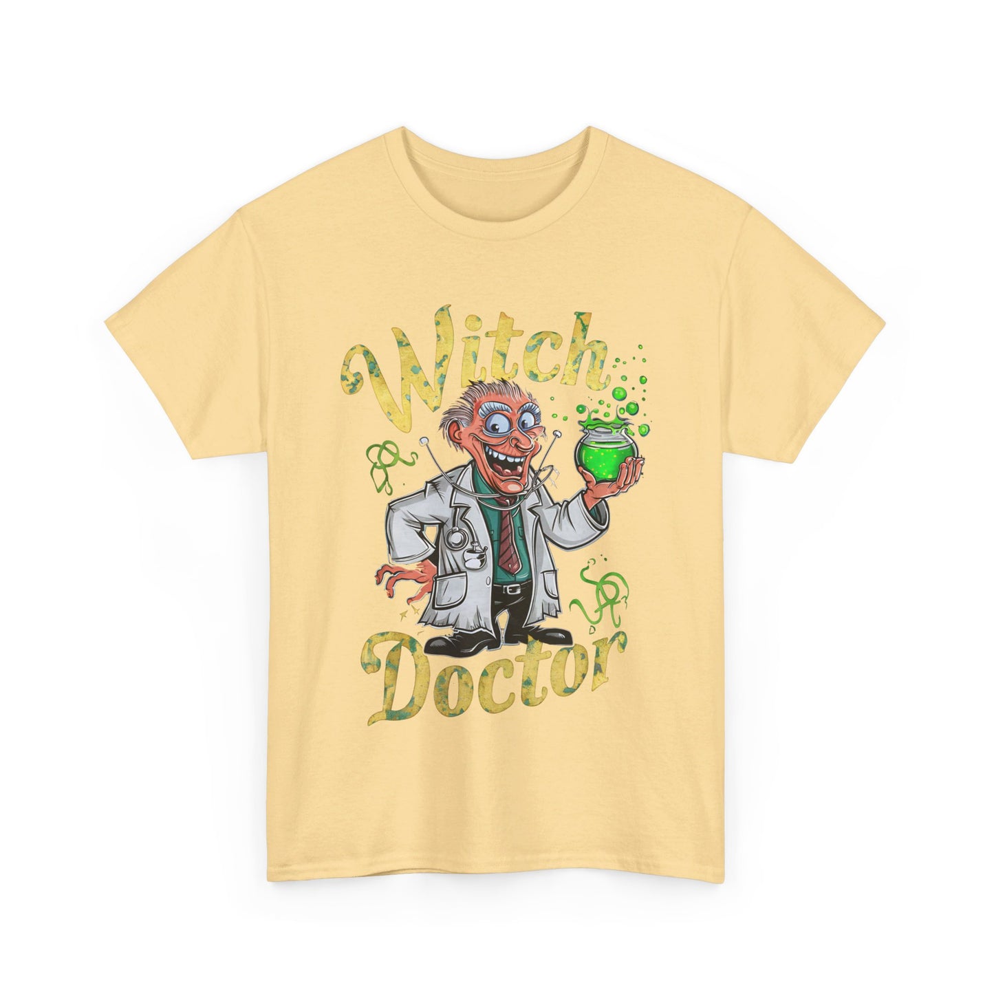 Witch Doctor, Halloween T-Shirt, Spooky and Funny, Shirt for Doctors, Halloween Lover Gift