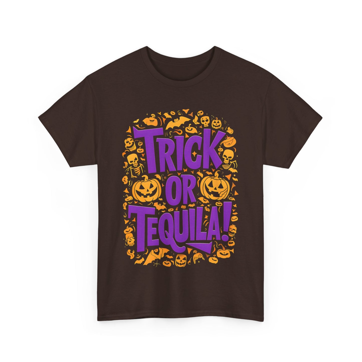 Trick or Tequila, Halloween T-Shirt, Spooky and Funny, Party Lovers Shirt, Drinking Shirt, Party Shirt, Halloween Lover Gift