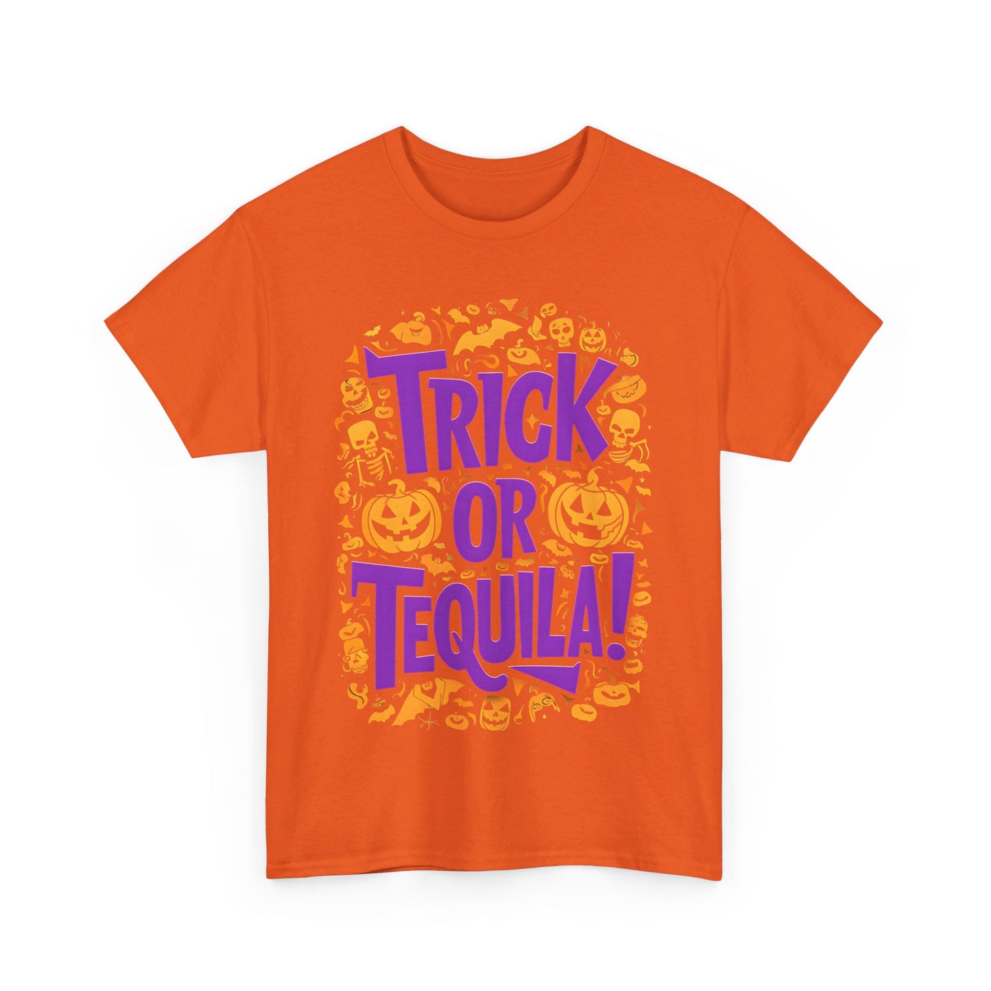 Trick or Tequila, Halloween T-Shirt, Spooky and Funny, Party Lovers Shirt, Drinking Shirt, Party Shirt, Halloween Lover Gift