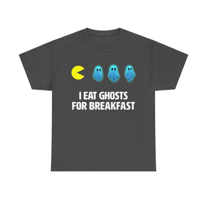 Ghosts for breakfast, Halloween T-Shirt, Spooky and Funny, Musical reference, Gift for Halloween Lovers, Pac Man gift