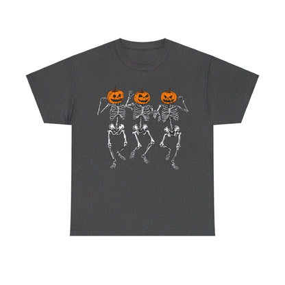 Dancing Skeletons, Halloween T-Shirt, Spooky and Funny, Halloween Lover Gift