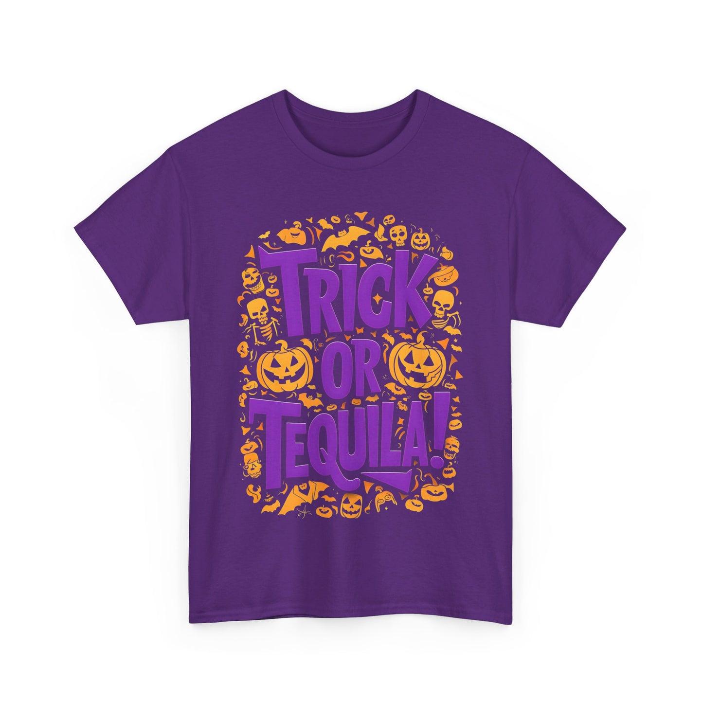 Trick or Tequila, Halloween T-Shirt, Spooky and Funny, Party Lovers Shirt, Drinking Shirt, Party Shirt, Halloween Lover Gift