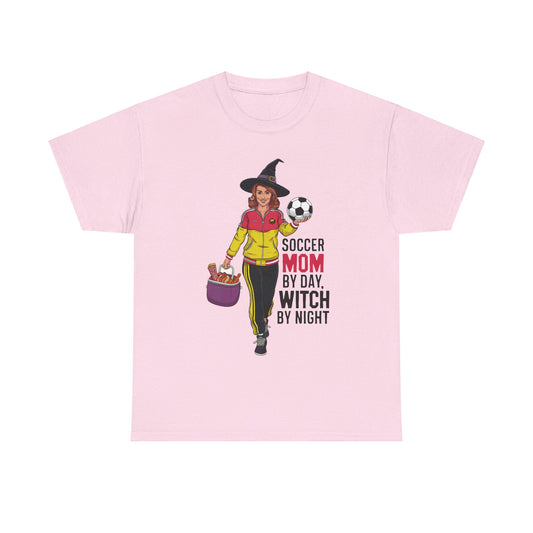 Hallloween Soccer Mom, Halloween T-Shirt, Spooky and Funny, Soccer Witch, Halloween Gift