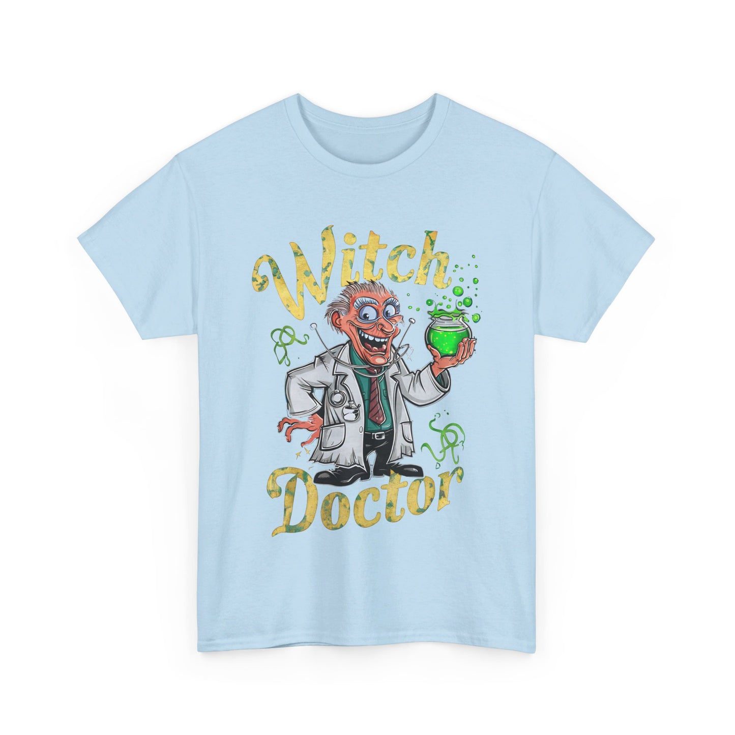 Witch Doctor, Halloween T-Shirt, Spooky and Funny, Shirt for Doctors, Halloween Lover Gift