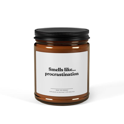 Procrastination Candle