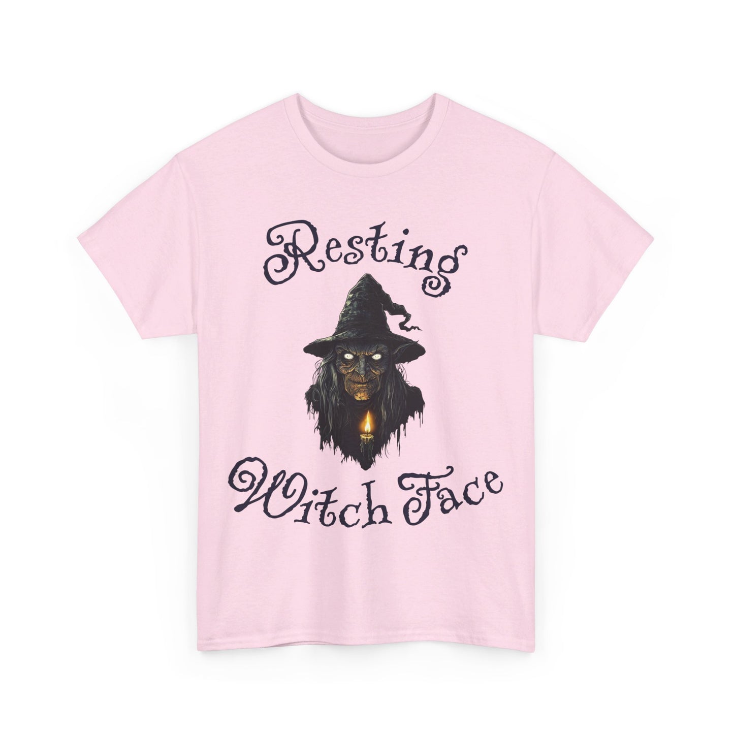 Resiting Witch Face, Halloween T-Shirt, Spooky and Funny, Halloween Lover Gift