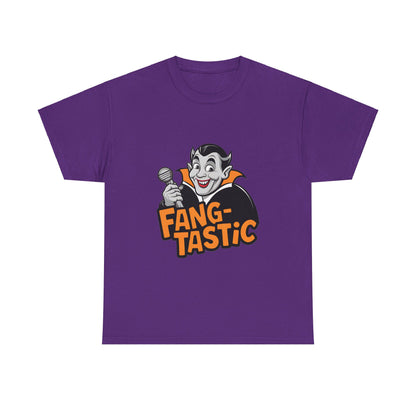 Fangtastic, Halloween T-Shirt, Spooky and Funny, Vampire Shirt, Gift for Halloween Lovers