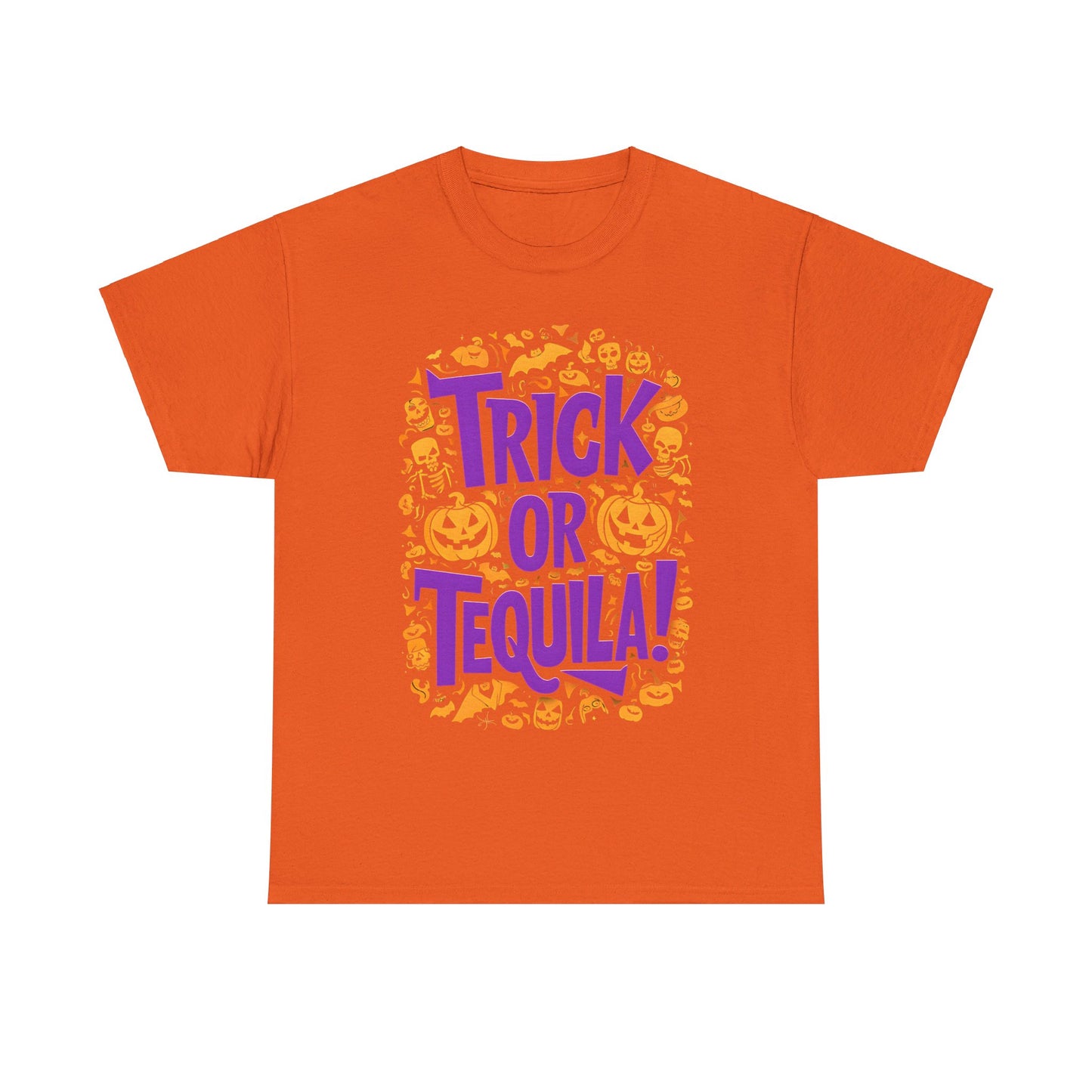 Trick or Tequila, Halloween T-Shirt, Spooky and Funny, Party Lovers Shirt, Drinking Shirt, Party Shirt, Halloween Lover Gift