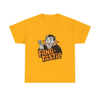 Fangtastic, Halloween T-Shirt, Spooky and Funny, Vampire Shirt, Gift for Halloween Lovers