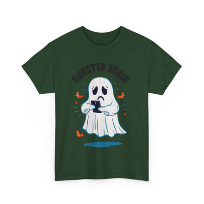 Ghosted Again, Halloween T-Shirt, Spooky and Funny, Culture Lovers Shirt, Halloween Lover Gift