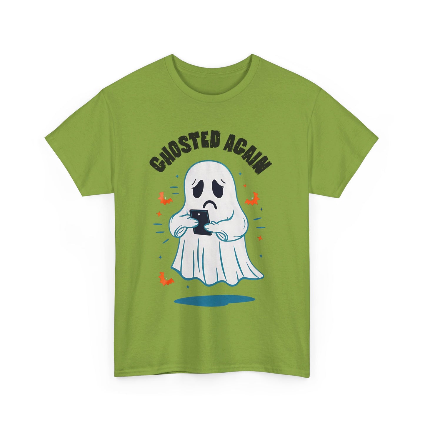 Ghosted Again, Halloween T-Shirt, Spooky and Funny, Culture Lovers Shirt, Halloween Lover Gift